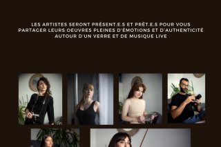 Graphistes, photographes, peintres, et musiciens. Artistes et requérants d'asile, ils s'associent dans le cadre d'une expo inédite.